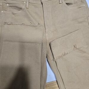 MOTHER The Dazzler Fray Jeans 30